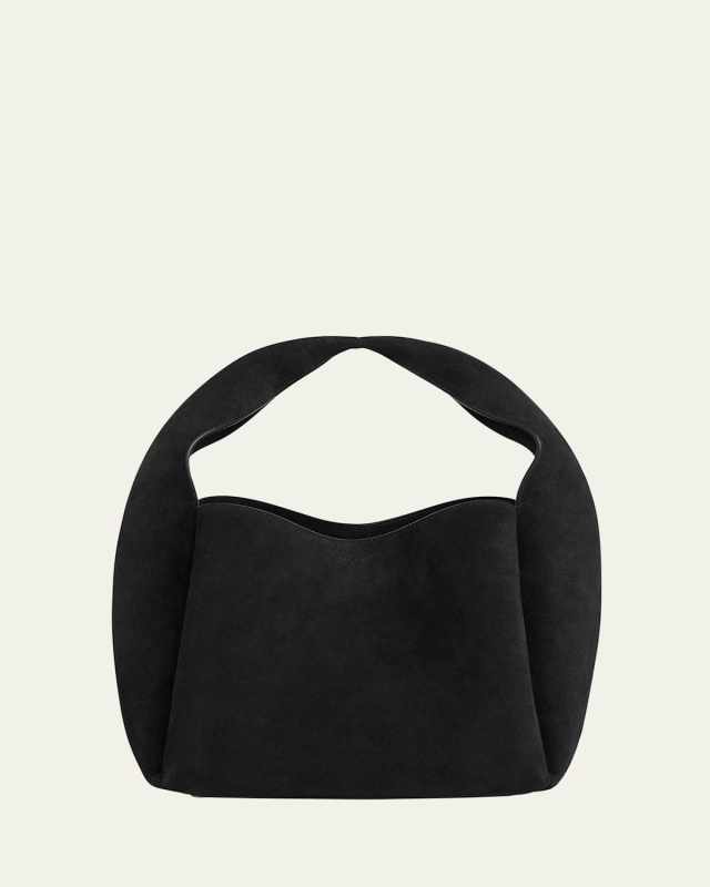 Suede Bucket Bag